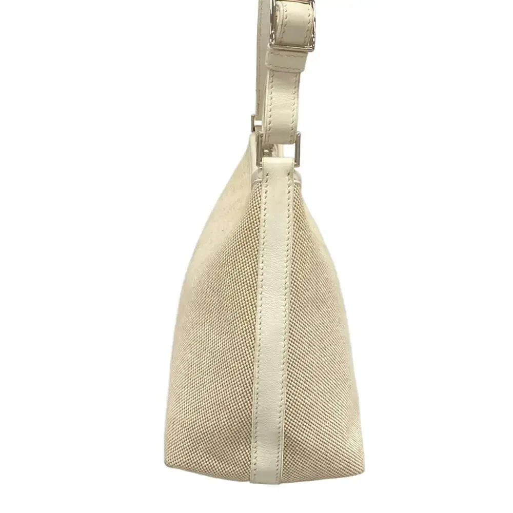 Hermès Berlingot PM Shoulder Bag Cream Beige Toile H Leather